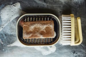 Seifenstück im Haushalt